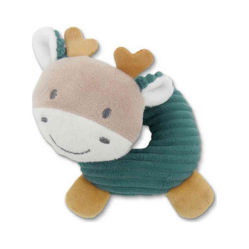 LORELLI PLISANA IGRACKA ZVECKA DONUT (KROFNA) - DEER BLUE 