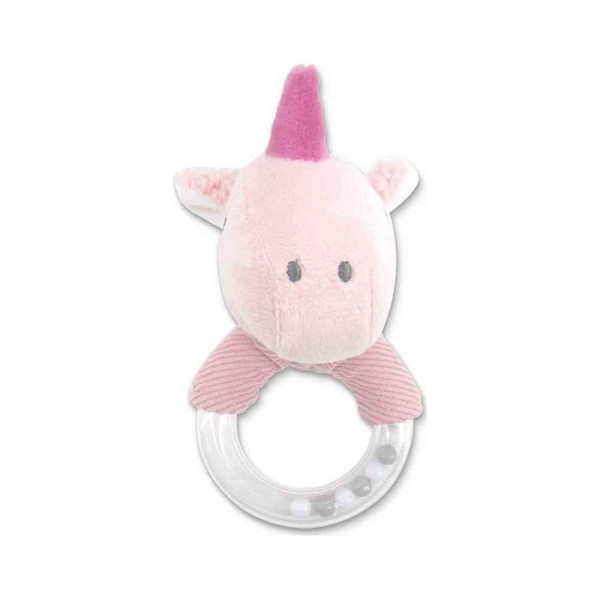 LORELLI PLISANA IGRACKA ZVECKA RING - UNICORN PINK 