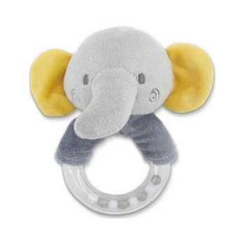 LORELLI PLISANA IGRACKA ZVECKA RING - ELEPHANT GREY 