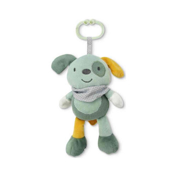 LORELLI PLISANA IGRACKA MUZICKA - DOG GREEN NATURAL 