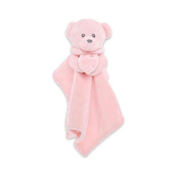 LORELLI PLISANA IGRACKA/CEBENCE ZA UTEHU BEBE - BEAR PINK 