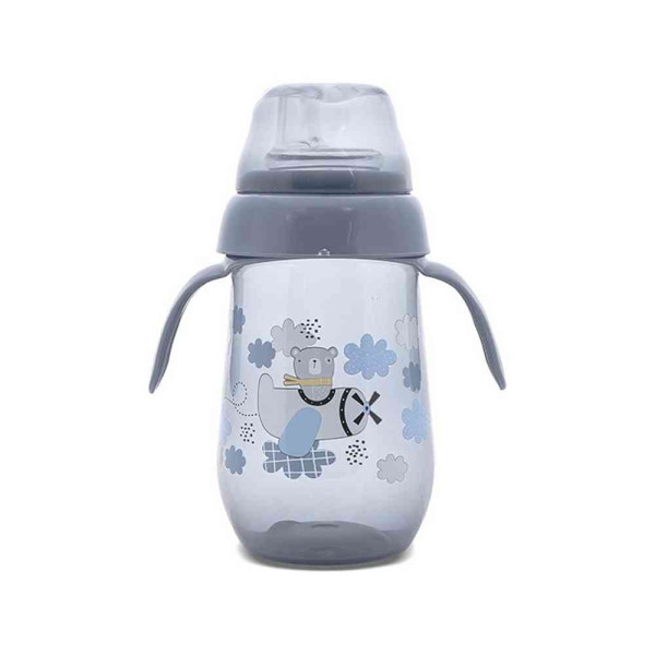 LORELLI SOLJA NON-SPILL WIDE NECK MY FRIEND - CAMEO BLUE (260ML) 