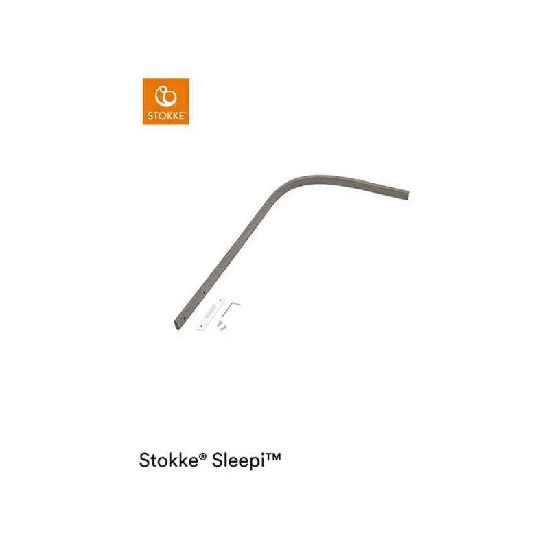 STOKKE SLEEPI V3 DRAPE ROD - NOSAC BALDAHINA HAZY GREY