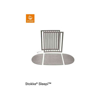 STOKKE SLEEPI V3 BED EXTENSION KIT - HAZY GREY PRODUZETAK 