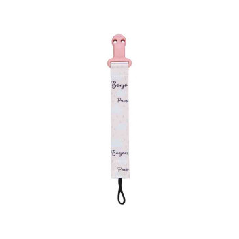 CANPOL BABIES LANAC ZA VARALICU 51/026_PIN - BONJOUR PARIS  PINK 