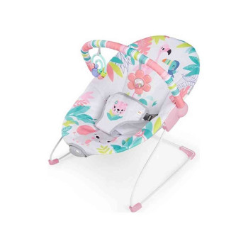 KIDS II BRIGHT STARTS LEZALJKA SA VIBRACIJOM - FLAMINGO VIBES 12228 