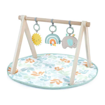 KIDS II INGENUITY PODLOGA PLAY ZONE - SUN VALLEY SA DRVENIM ELEMENTIMA 0-9M 