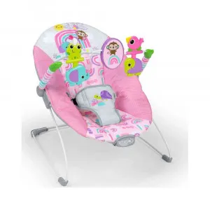 KIDS II BRIGHT STARTS LEZALJKA ZA BEBE - PINK PARADISE 16732