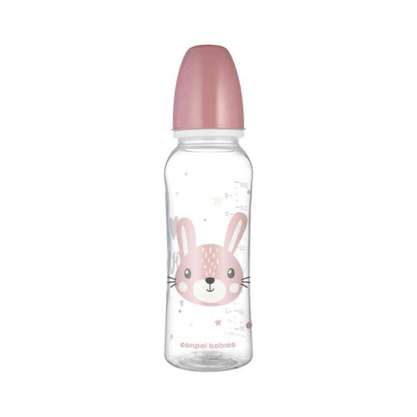 CANPOL BABIES FLASICA CUTE ANIMALS 250ML (11/841) - PINK 