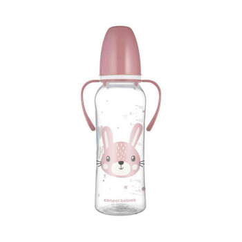 CANPOL BABIES FLASICA CUTE ANIMALS SA RUCKAMA 250ML (11/845) - PINK 