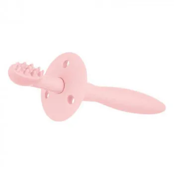 CANPOL BABIES SILIKONSKA CETKICA SA GLODALICOM ZA NEGU DESNI I ZUBICA - PINK (51