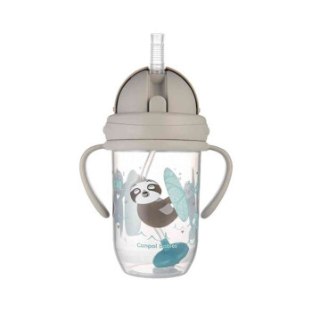 CANPOL BABIES NON-SPILL SPORTSKA SOLJA SA SLAMCICOM (TEG) 270ML 56/606 EXOTIC AN 