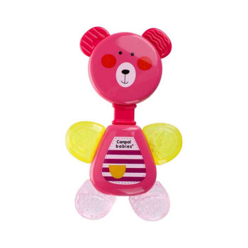 CANPOL BABIES GLODALICA ZVECKA BEAR (0M I ) - PINK 56/139 