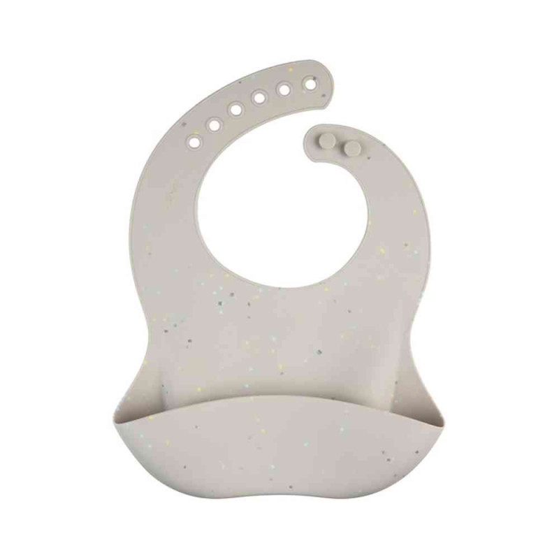 CANPOL BABIES SILIKONSKA PORTIKLA SA DZEPOM DOTS 51/029 GREY 