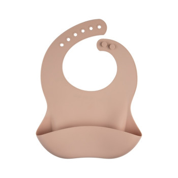 CANPOL BABIES SILIKONSKA PORTIKLA SA DZEPOM 51/030 BEIGE 