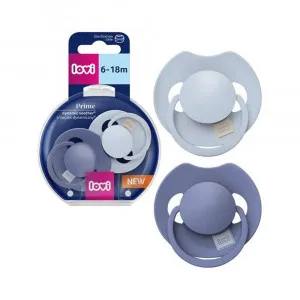 LOVI PRIME SILICONE DYNAMIC VARALICA 6-18M (2KOM) - BABY BLUE/BLUE 34/418 