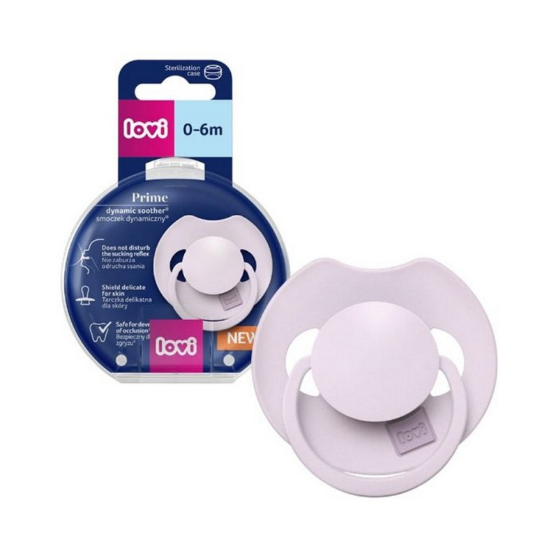 LOVI PRIME SILICONE DYNAMIC VARALICA 0-6M (1KOM) - LILAC 34/420 