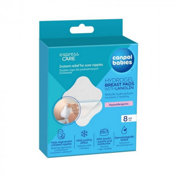 CANPOL BABIES TUFERI ZA GRUDI SA LANOLIM KREMOM - 8KOM 1/656 