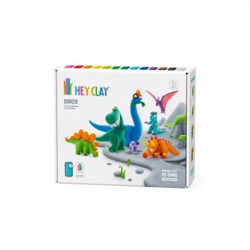 HEY CLAY SET ZA MODELOVANJE DINOSAURUSI 