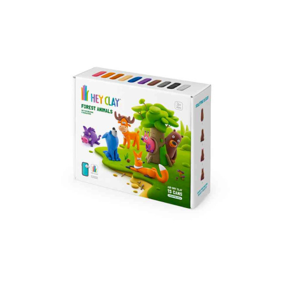 HEY CLAY SET ZA MODELOVANJE SUMSKE ZIVOTINJICE 