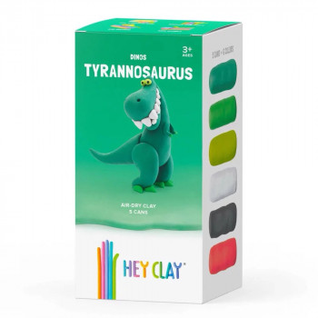HEY CLAY DINO TIRANOSAURUS 