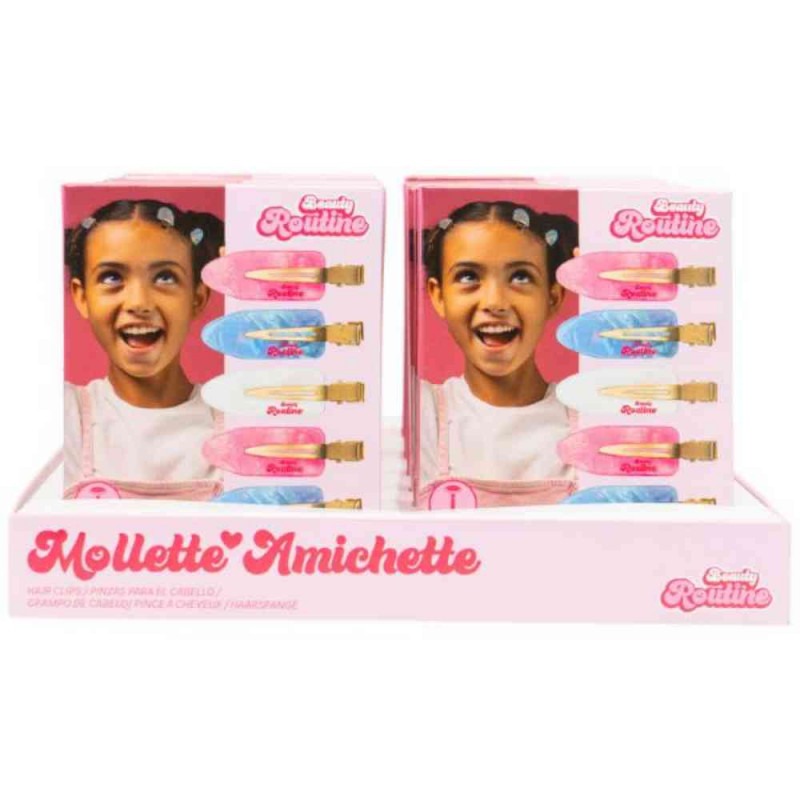 BEAUTY ROUTINE SET OD 5 BISERNIH UKOSNICA U 3 BOJE 
