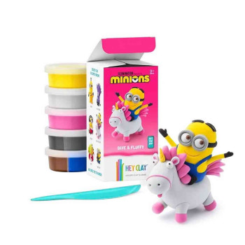 HEY CLAY SET ZA MODELOVANJE MINIONS DAVE&FLUFFY 