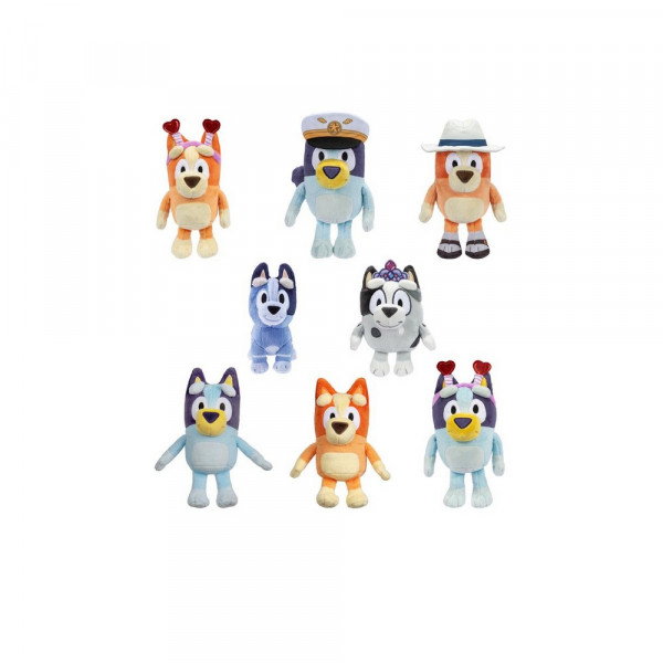 BLUEY FUZZIES 2PACK CDU 