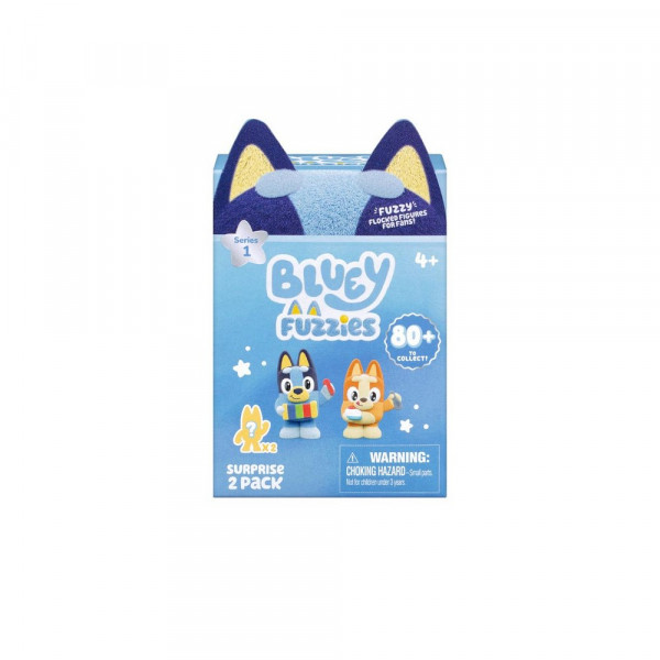 BLUEY FUZZIES 2PACK CDU 