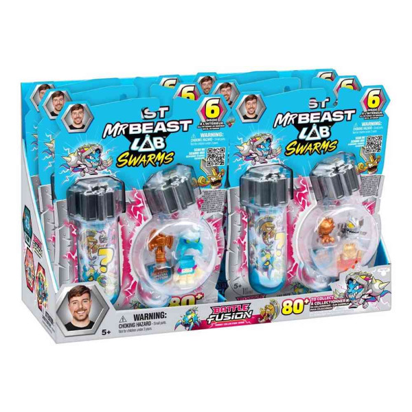 MRBEAST SWARMS SET 6 FIGURA cdu 