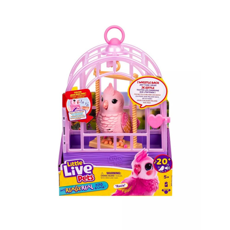 LITTLE LIVE PETS  PTICICA I KAVEZ SET 