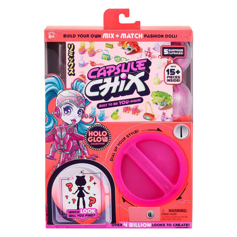 CAPSULE CHIX HOLO GLOW LUTKA