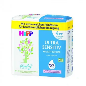 BABYSANFT ULTRA SENSITIVE VLAZNE MARAMICE 4X52 