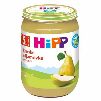 HIPP KASICA KRUSKA VILJAMOVKA 190G 