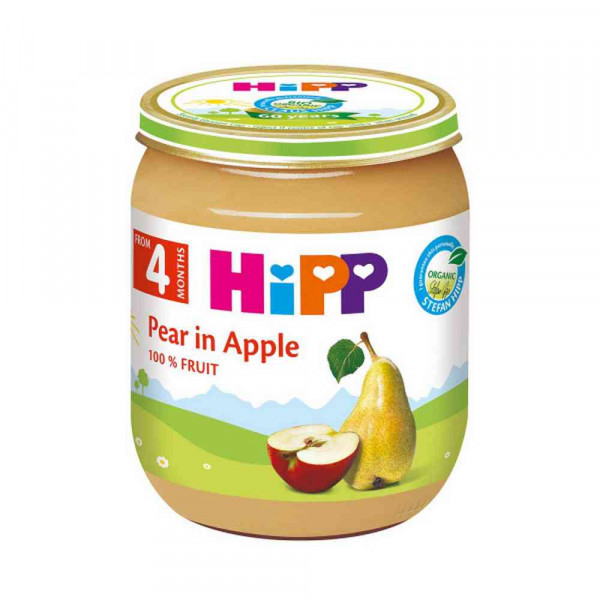 HIPP KASICA JABUKA I KRUSKA 125G 