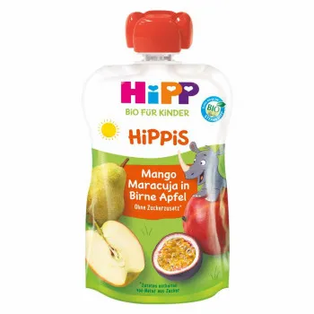 HIPP POUCH KRUSKA,JABUKA, MANGO I MARAKUJA 100G 