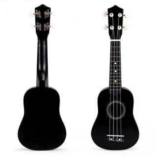 UKULELE GITARA ZA DECU 4 ZICE CRNA 