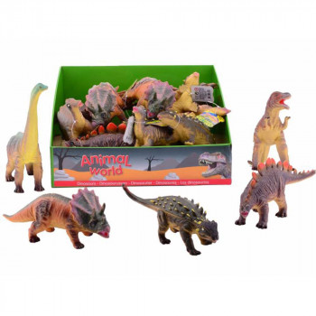 JOHN TOY GUMENE ZIVOTINJE DINOSAURUSI 26-38CM 