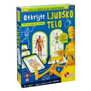 LISCIANI MALI GENIJE EDUKATIVNI SET OTKRIJTE LJUDSKO TELO