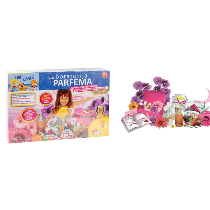 LISCIANI MALI GENIJE SR EDUKATIVNA IGRA LABORATORIJA PARFEMA 