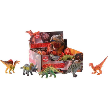 ANIMAL WORLD DINOSAURUS 17 CM DISPLEY 36 PCS 