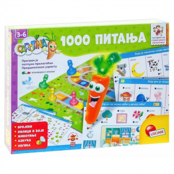 LISCIANI CAROTINA EDUKATIVNA IGRA 1000 PITANJA 