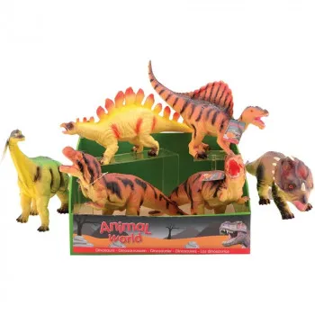 ANIMAL WORLD DINOSAURUS 45 CM 6 ASS 