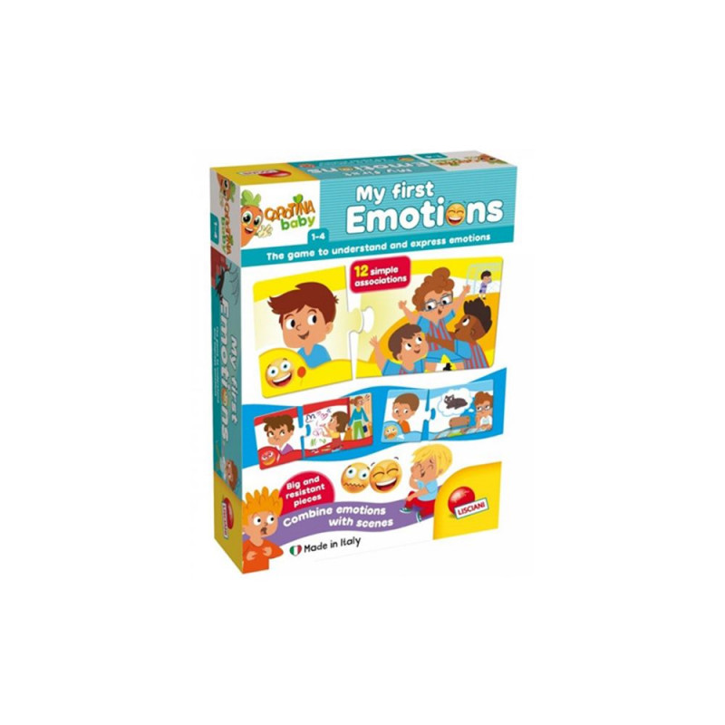 LISCIANI CAROTINA EDUKATIVNA SLAGALICA BABY MY FIRST EMOTIONS