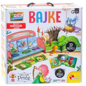 LISCIANI MONTESSORI KREATIVNA IGRA BAJKE OZIVI SVOJE PRICE 