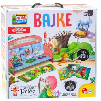 LISCIANI MONTESSORI KREATIVNA IGRA BAJKE OZIVI SVOJE PRICE LISCIANI 84487/RS72 