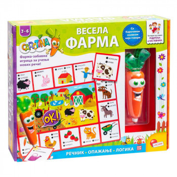 CAROTINA SR EDUKATIVNA IGRA FARMA LISCIANI 