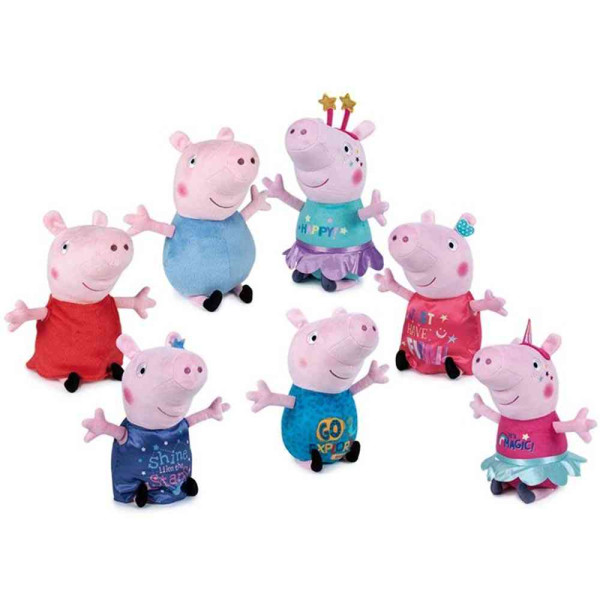 PEPPA PRASE PLIŠ UNICORN & STARS 20CM 