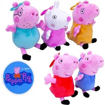 PEPPA PRASE PLIS IGRACKA COINPURSE ASS 15CM 
