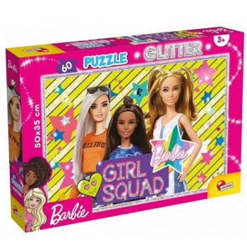 LISCIANI SLAGALICA 60PCS BARBIE GLITTER GIRLS SQUAD! 81172 